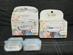 Gillette Venus Sensitive Deluxe Smooth 5 Blade Cartridges 2 Boxes With 9 Refills. Fixed Price $12.95.