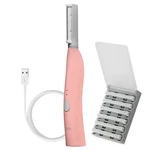 Spa Sciences - Patented Dermaplane Razor For Women Face Sima, Pink. Fixed Price $48.24.