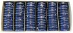 Vtg Crest Glide Trial Size Unflavored Dental Floss Carton Of 72 New Tins 4.4 Yd. Fixed Price $174.99.