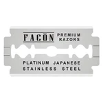 50 Fac Platinum Japanese Stainless Steel Double Edge Razor Blades For Safety. Fixed Price $10.58.