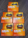 Gillette Lot Of FUSION5 Razor Blades -20 Cartridges Total. Fixed Price $58.00.