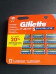 Bn Sealed Gillette Fusion 5 Razor Blade Refills New Packs Of 12 Cartridges. Fixed Price $31.99.
