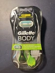 Gillette Body 2 Pack Razor For Men - 3 Blades Included (new). Fixed Price $15.49.