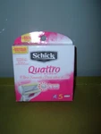 New 5 Schick Quattro Women Ultra Smooth Papaya & Pearl Complex Refill Cartridges. Fixed Price $24.95.