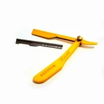 Kashi RY-114 Straight Razors Blade Yellow Color. Fixed Price $14.99.