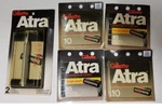 42 Gillette Atra Razor Blades Metal Shaver Handle Non Lubricant Cartridges Usa. Fixed Price $194.99.