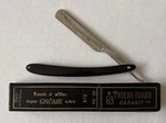 Thiers-issard Super Gnome Extra Vtg Straight Razor 3/8 69 Garanti W/box France. Fixed Price $99.99.