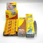 300 Shark Chrome, Stainless, Platinum Double Edge Razor Blades+ Free Metal. Fixed Price $29.99.