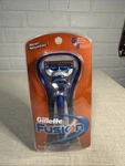 Gillette Fusion 1 Razor And 2 Cartridges 5 Blades New Sealed. Fixed Price $12.00.