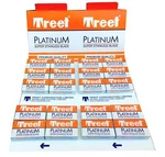 200 Count Treet Platinum Razor Cartridge White Safety Blades Pack. Fixed Price $16.29.