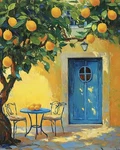 Lemon Fruit Paint By Numbers For Adults 16X20 Diy Kit Wall Art Decoration. Fixed Price $7.99.