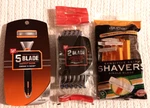 5 Blade Easyfit 2 Daxton Sensitive 1 Razor Lot Anti-clog Cartridge. Fixed Price $28.99.