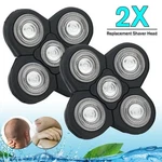 2PCS 5 Blades Floating Shaving Bald Replacement Shaver Head For Electric Razors. Fixed Price $6.99.