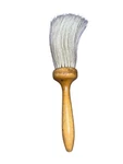 Vintage Beau Brummel Pure Horse Hair Neck Duster Brush Wood Handle Looks Unused. Fixed Price $20.00.