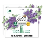 Bic Soleil 3 Escape Women's Disposable Blade Razors, Lavender & Eucalyptus .... Fixed Price $25.68.