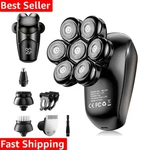 5-IN-1 Waterproof Electric Head Shaver For Bald Men Turbo Precision Blades. Fixed Price $83.59.
