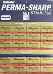 100 Perma Sharp Double Edge Safety Razor Blades (20 Packs Of 5) - Teflon Coated. Fixed Price $15.50.