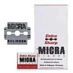 Micra Shaver Replacement Blades For Removing Corn&calluses 100 Silver. Fixed Price $17.84.
