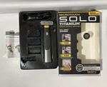 Micro Touch Titanium Solo Trims Edges Grooms Rechargeable Body Razor Used. Fixed Price $12.99.