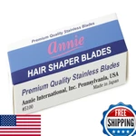 Annie Premium Quality Hair Shaper Stainless Blades 5100 60 Pieces Total. Fixed Price $55.98.