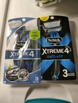 Schick Xtreme Outlast 4-BLADE Disposable Razors Men 3 Pack (lot Of 2). Fixed Price $22.00.