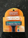 Wilkinson Sword Tech 3 4 Cartridgesc Aloe & Vitamin. Fixed Price $18.95.