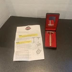 Microtouch-one Gold Tone Classic Safety Razor With Carrying Case. Fixed Price $14.95.