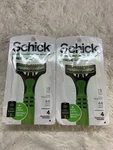 Schick EXTREME3 Men's Sensitive Disposable Razors, 4 Ct. Total 8 (pack 2). Fixed Price $16.00.