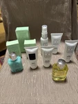 *LOT/10 Fiore Acqua Travel Bath Oil Salts Hand Cream Sunscreen Shaving Kit #1. Fixed Price $39.99.