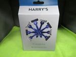 Harry's Disposable Razors For Men, Midnight Blue, 8 Count. Fixed Price $17.99.