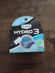 Schick Hydro 3 Men's Razor Blade Refills 4 Cartridges Pack New. Fixed Price $6.00.