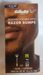 Gillette Skinguard Gift Set - 1 Razor, 2 Cartridges Refills & Shave Gel New. Fixed Price $17.50.