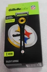 Gillette Labs Steelers Men's Razor Handle With Cartridge New Sealed Nfl. Fixed Price $17.88.