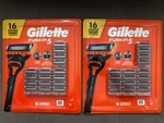 Gillette Fusion 5 Razor Blades - 16+16 Cartridge 2 Pac (36 Cart). Fixed Price $75.00.