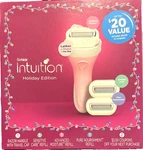 Nib Schick Intuition, Women Razor, Set With Three Refills And Travel Cap #7019. Fixed Price $12.95.