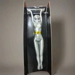 Pewter Razor Nude Woman Uses Gillette Team Ii Replacement. Fixed Price $40.00.