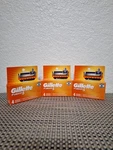Gillette Fusion 5 Times 3 Boxes 4 Cartridges In Each. Fixed Price $25.00.