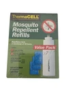 Thermacell Mosquito Refills Pack 4-CARTRIDGES 12-REPELLENT Mats Nib. Fixed Price $17.00.