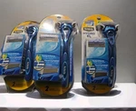 Schick Hydro 5 Razor With 2 Catridges - Black/blue...new & Sealed. Fixed Price $13.99.