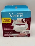 Gillette Venus & Olay Razor Blade Refills, Women's, Sugarberry Scent, 6 Count. Fixed Price $24.00.