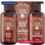 Viking Revolution Beard Wash & Conditioner Set With Argan Jojoba Oils -. Fixed Price $64.98.
