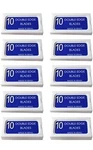 Crystal Platinum Coated Double Edge Safety Razor Shaving Blades Made Israel. Fixed Price $65.00.