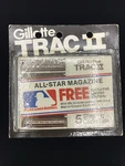 Gillette Trac Ii 1977 Unopened Razor Blade Refill All-star Mlb Magazine Rare. Fixed Price $49.00.