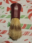 Vintage Erskine Shaving Brush Set Rubber Sterilized 3103 (w). Fixed Price $9.99.
