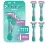 Skintimate Quattro Sensitive Disposable Razors 4 Blade Pack. Fixed Price $16.80.