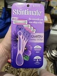 Schick Skintimate 4 Blade Disposable Razor Exotic Violet Blooms Scented Count. Fixed Price $5.24.