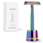Neon Double Edge Safety Razor For Women Stand, Lady Gift Holidays Secret Santa. Fixed Price $34.60.