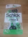 Schick Xtreme Sensitive Men Disposable 3-BLADE Razor , New Sealed. Fixed Price $13.00.