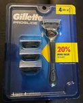 Gillette Proglide Razor + 4 Cartridges 5-BLADE Shaving System Men (K2). Fixed Price $17.90.