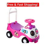Disney Minnie Mouse My First Activity Ride-on For Toddlers Age 1-3 With Sounds. Fixed Price $89.97.